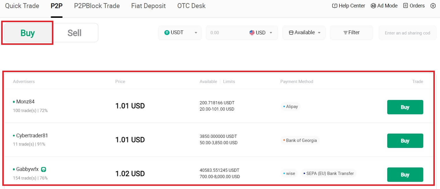 Kako kupiti Crypto na HTX-u Kako kupiti Crypto na HTX-u