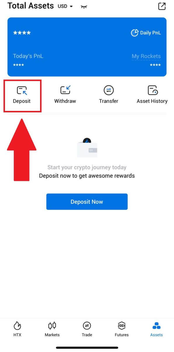Kako kupiti Crypto na HTX-u Kako kupiti Crypto na HTX-u