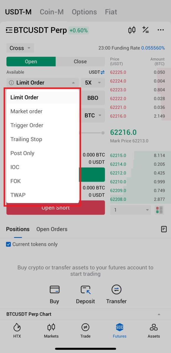 Kuinka tehdä futuurikauppaa HTX:llä Kuinka tehdä futuurikauppaa HTX:llä