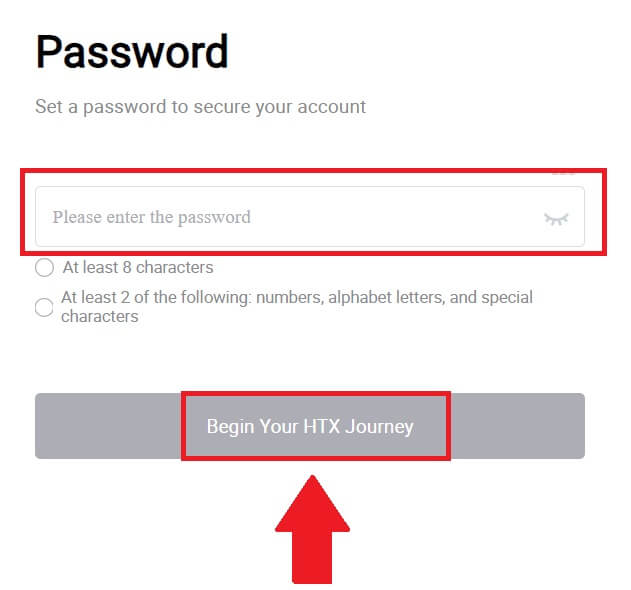 How to Open Account on HTX How to Open Account on HTX