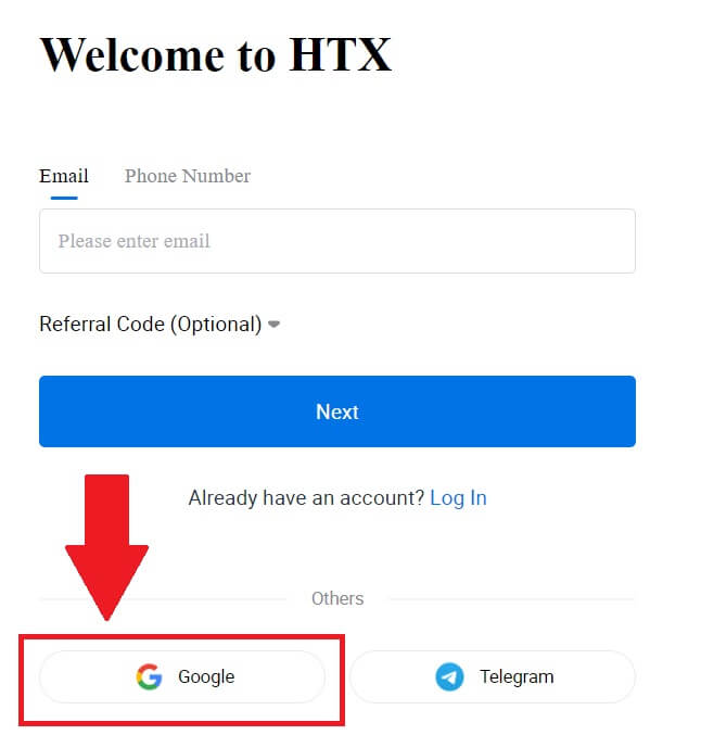 How to Open Account on HTX How to Open Account on HTX