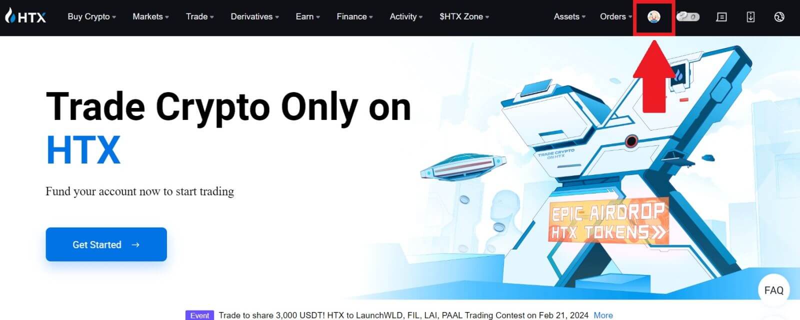 Giunsa ang Pagparehistro ug Pag-verify sa Account sa HTX Giunsa ang Pagparehistro ug Pag-verify sa Account sa HTX