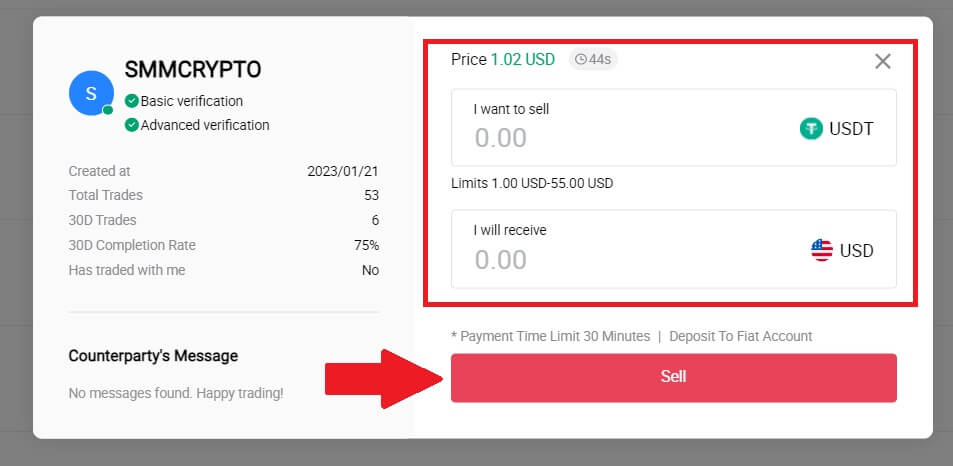 Come vendere criptovalute su HTX P2P Come vendere criptovalute su HTX P2P