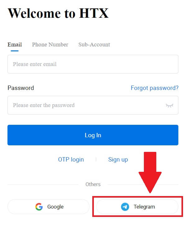 Kā reģistrēties un pieteikties kontā HTX Kā reģistrēties un pieteikties kontā HTX