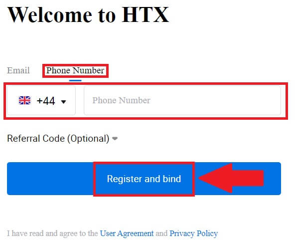 Як зареєструватися на HTX Як зареєструватися на HTX