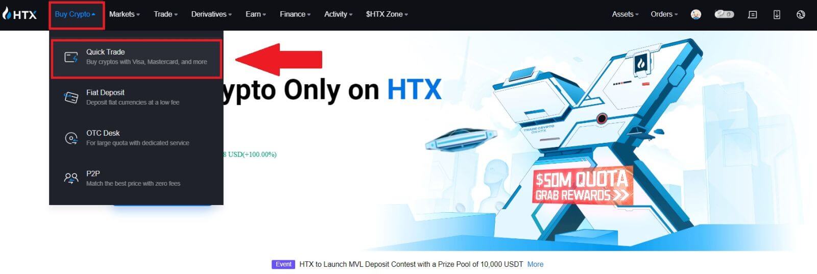 Mokhoa oa ho Trade ho HTX bakeng sa ba qalang Mokhoa oa ho Trade ho HTX bakeng sa ba qalang