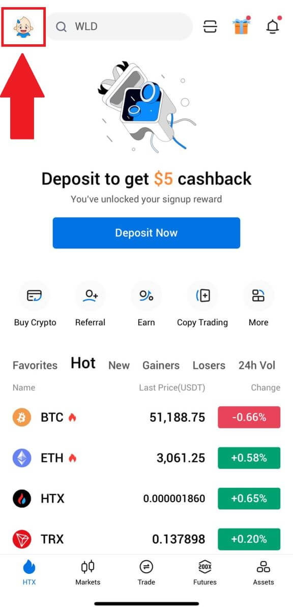 How to Verify Account on HTX How to Verify Account on HTX